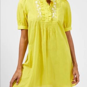 ALOWIE LAWN EMBROIDERED TUCK DRESS